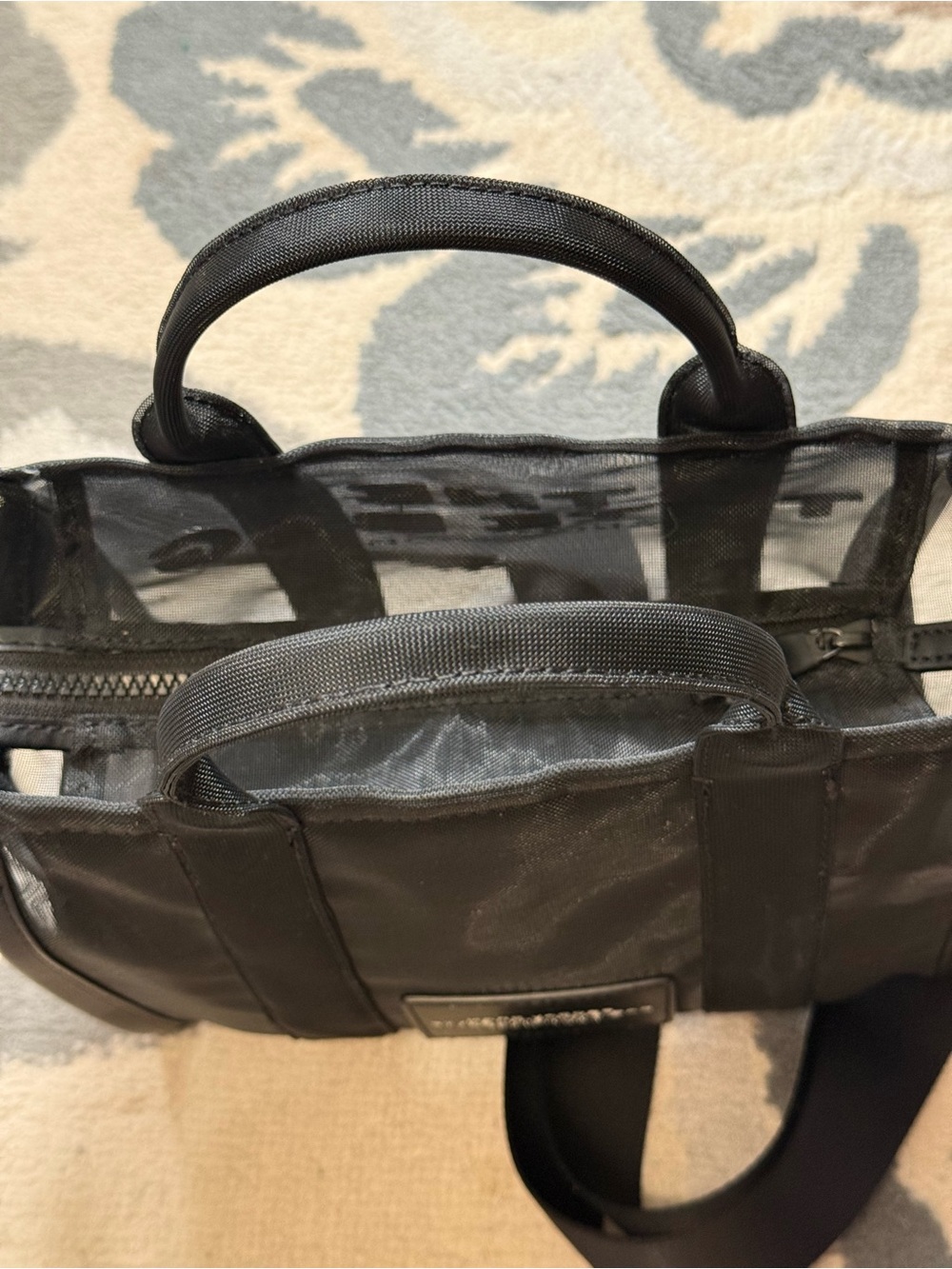 Marc Jacobs Black Nylon Crossbody Bag with Interior Pocket - Picture 5 of 9